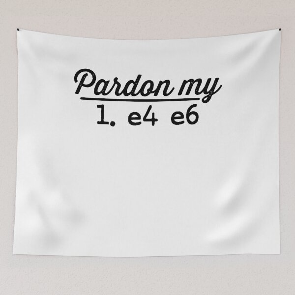 Item preview, Pardon My ... designed and sold by ChessMadness.