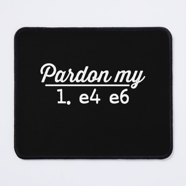 Item preview, Pardon My ... designed and sold by ChessMadness.