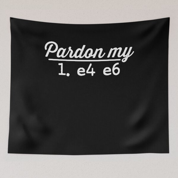 Item preview, Pardon My ... designed and sold by ChessMadness.