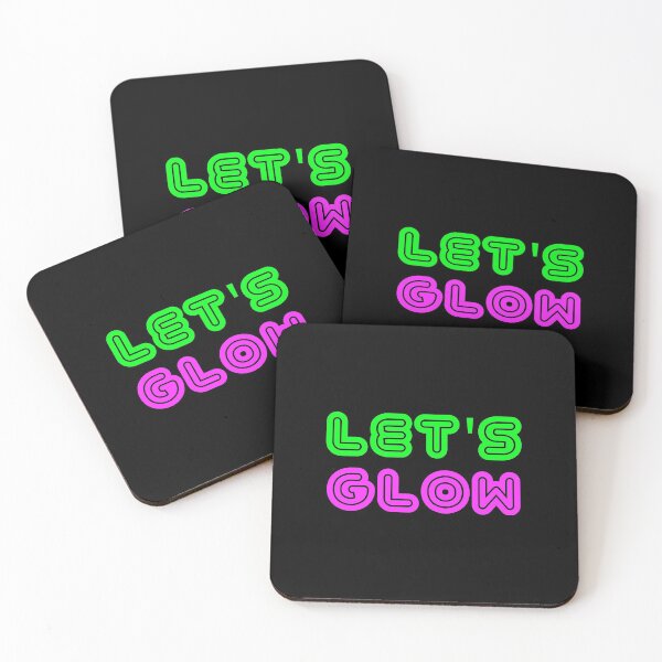 Item preview, Let's Glow Party design designed and sold by TopRatedDesigns.