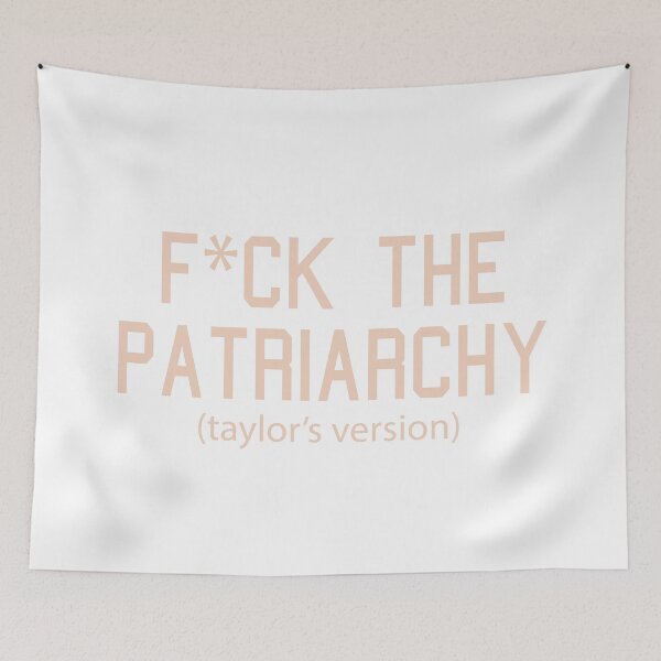 Item preview, F*ck the Patriarchy Taylor’s Version Quote designed and sold by Moreish.