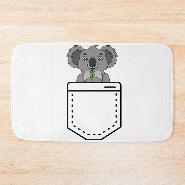 Item preview, koala in pocket, koala, cute, animal, pocket, Australia, animals, funny, bear, cartoon, kids, designed and sold by helkav.