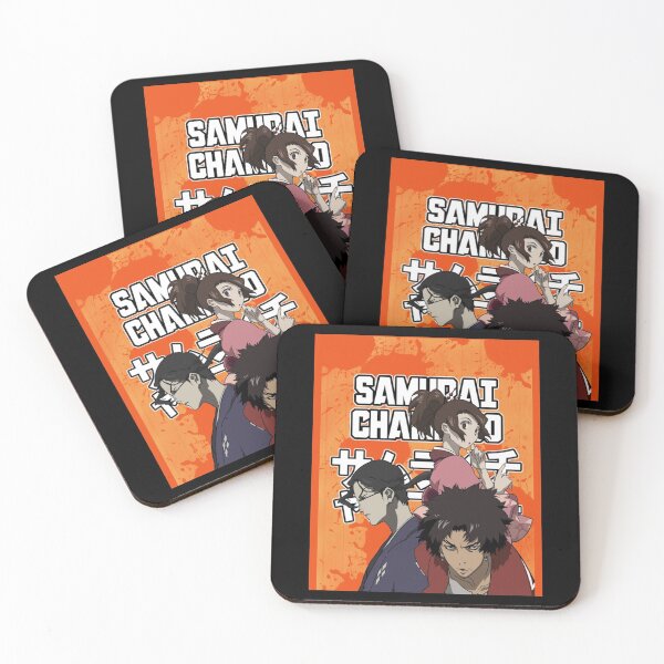 Item preview, Three character samurai anime poster designed and sold by KampBrandon.