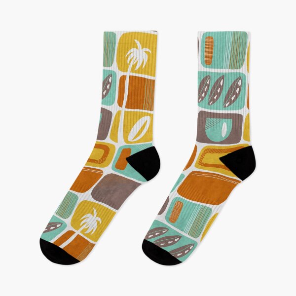 Item preview, mid century palm springs pattern designed and sold by Gaia Marfurt.