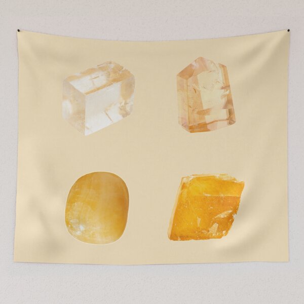 Item preview, Honey Calcite Crystal designed and sold by mooneko.
