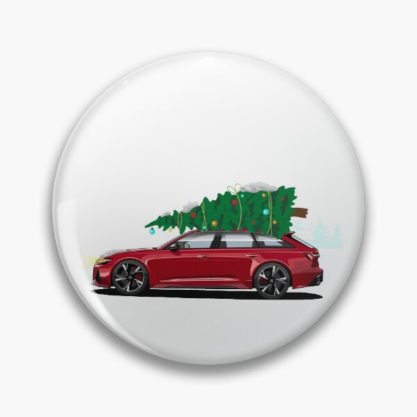 Item preview, Christmas Audi RS6 Illustration Vector designed and sold by CustomDesignsRo.