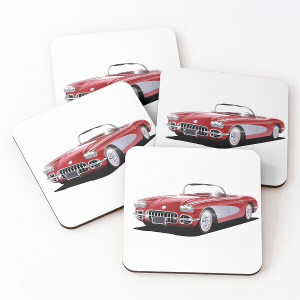 Item preview, Chevrolet Corvette Classic Vector Design designed and sold by CustomDesignsRo.