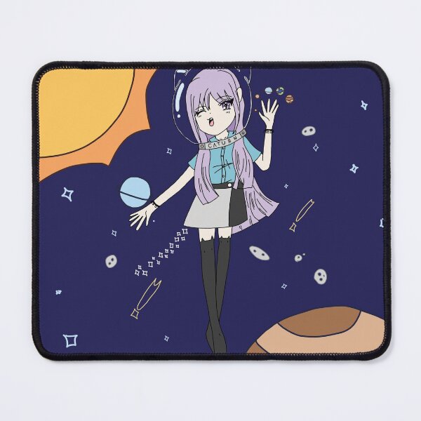 Item preview, Neko Space Cat Anime Girl designed and sold by STUDIO-72.