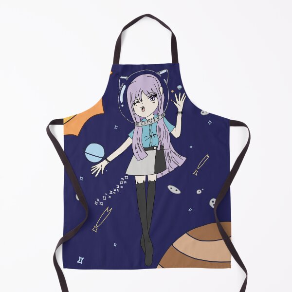 Item preview, Neko Space Cat Anime Girl designed and sold by STUDIO-72.