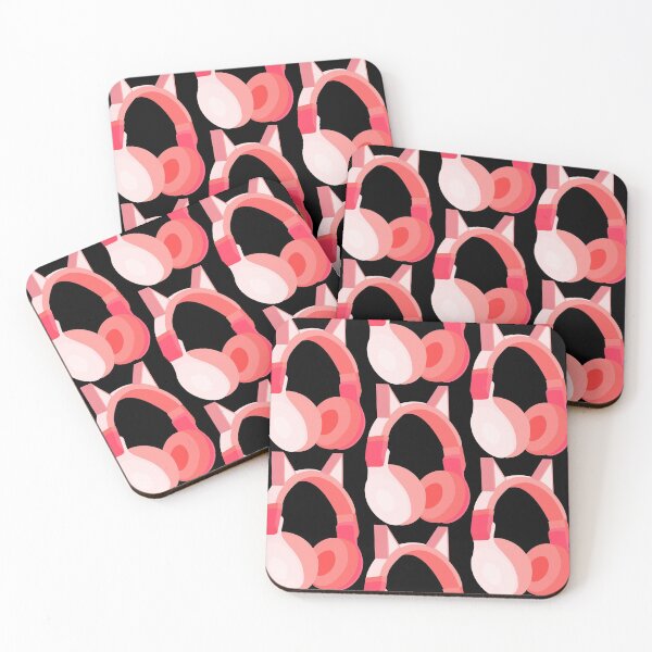 Item preview, Pink Cat Ears Headphones  designed and sold by BRU Design.
