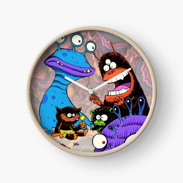 Monster Party Clock