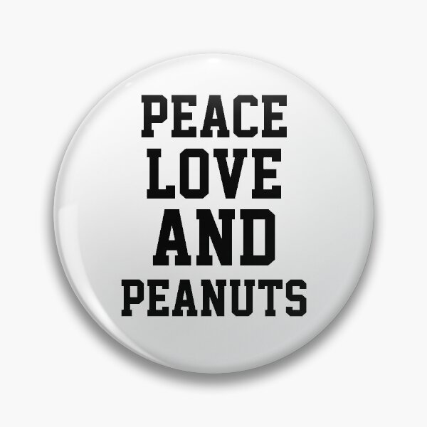 Item preview, Peace Love And Peanuts  designed and sold by Yay Design.