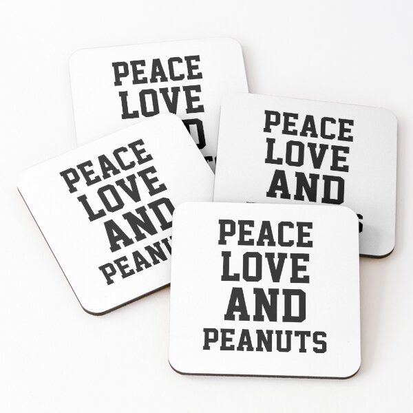 Item preview, Peace Love And Peanuts  designed and sold by Yay Design.