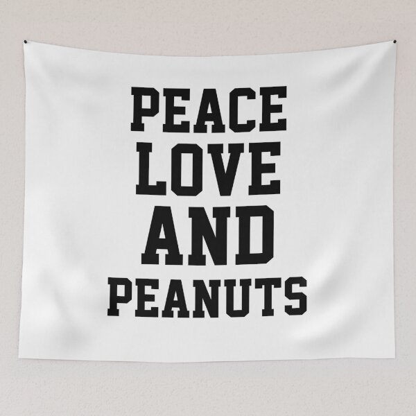 Item preview, Peace Love And Peanuts  designed and sold by Yay Design.