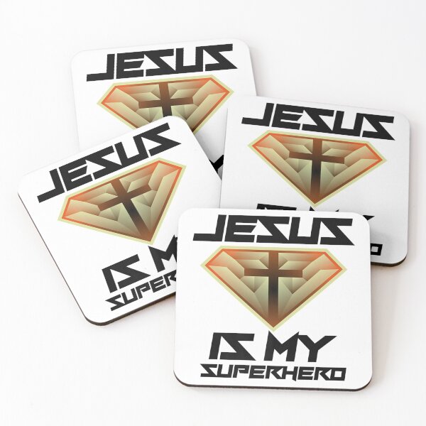 Artikelvorschau, Jesus ist mein Superheld entworfen und verkauft von Barbarathyler.