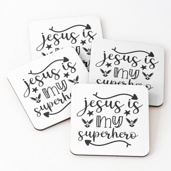 Artikelvorschau, Jesus ist mein Superheld-lustige Zitate für Gläubige von Jesus entworfen und verkauft von Barbarathyler.