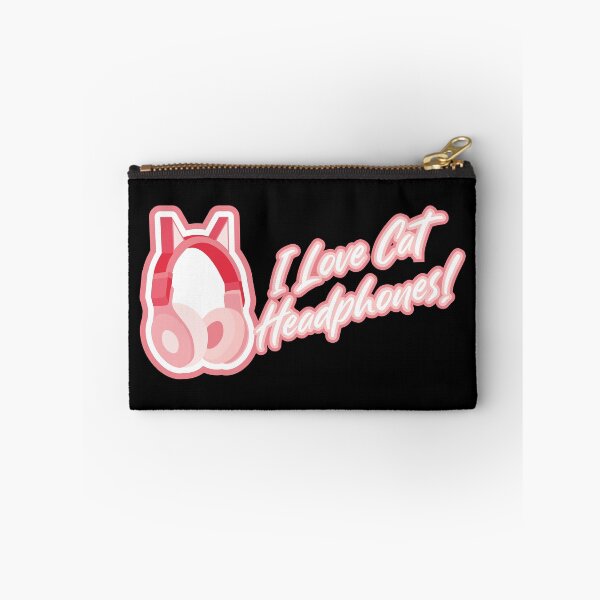 Item preview, I love cat ear headphones! - Pink designed and sold by BRU Design.
