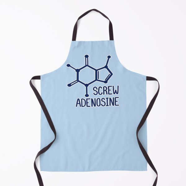 Item preview, Screw Adenosine Caffeine Molecule - Dark on Light designed and sold by redvioletart.