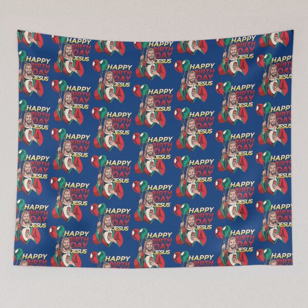 Item preview, Happy Birthday Jesus Funny Christmas 2021 designed and sold by Barbarathyler.