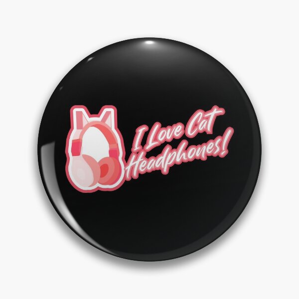 Item preview, I love cat ear headphones! - Pink designed and sold by BRU Design.