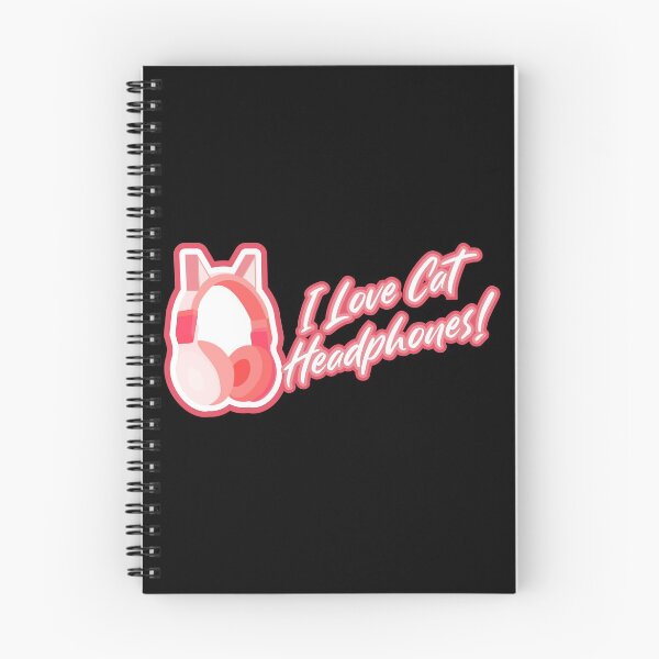 Item preview, I love cat ear headphones! - Pink designed and sold by BRU Design.