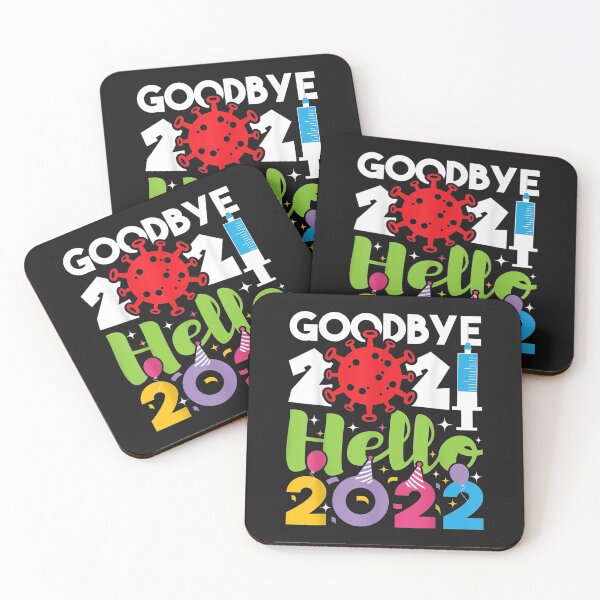 Item preview, Goodbye 2021 Hello 2022 - New Year's Eve Happy New Year 2022 T-Shirt  designed and sold by Kellner-Platt.