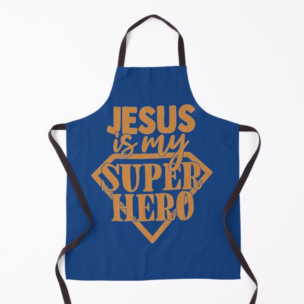 Item preview, Gold Jesus Is My Superhero Christian Design designed and sold by Barbarathyler.