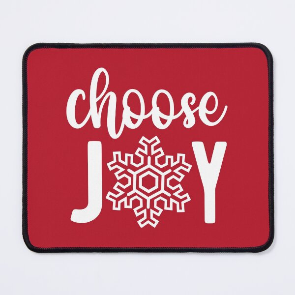 Item preview, Choose Joy Christmas Holiday Season Saying designed and sold by Bad Kitty Designz.