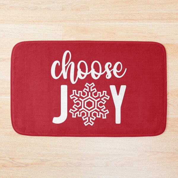 Item preview, Choose Joy Christmas Holiday Season Saying designed and sold by Bad Kitty Designz.