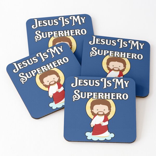 Artikelvorschau, Jesus ist mein Superheld entworfen und verkauft von Barbarathyler.