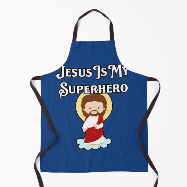 Artikelvorschau, Jesus ist mein Superheld entworfen und verkauft von Barbarathyler.