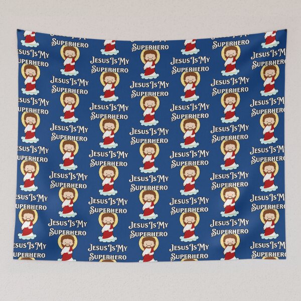 Item preview, Jesus Is My Superhero  designed and sold by Barbarathyler.