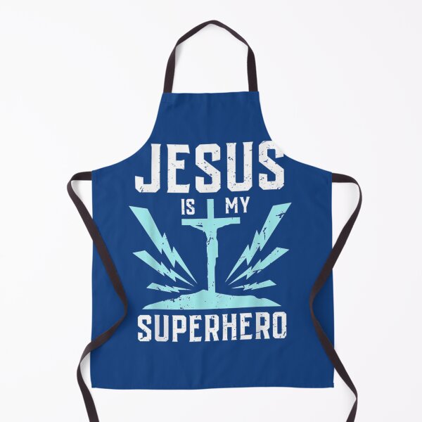 Artikelvorschau, Jesus ist mein Superheld entworfen und verkauft von Barbarathyler.