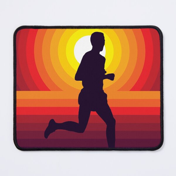 Item preview, Just Keep Running - Summer Sunset Silhouette (Man) designed and sold by STUDIO-72.