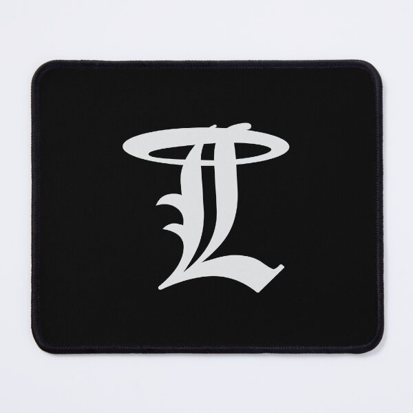 Item preview, Tom Ellis Lucifer Morningstar White L Letter With Halo designed and sold by blackwolfpixels.