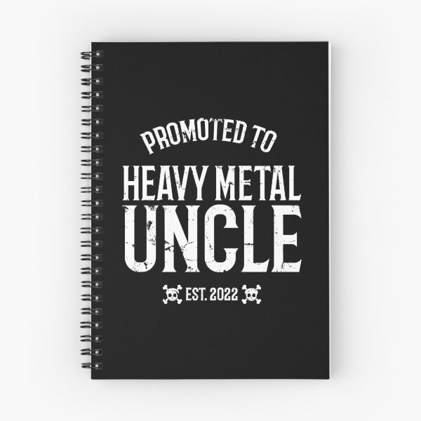 Item preview, Promoted To Heavy Metal Uncle designed and sold by playloud.