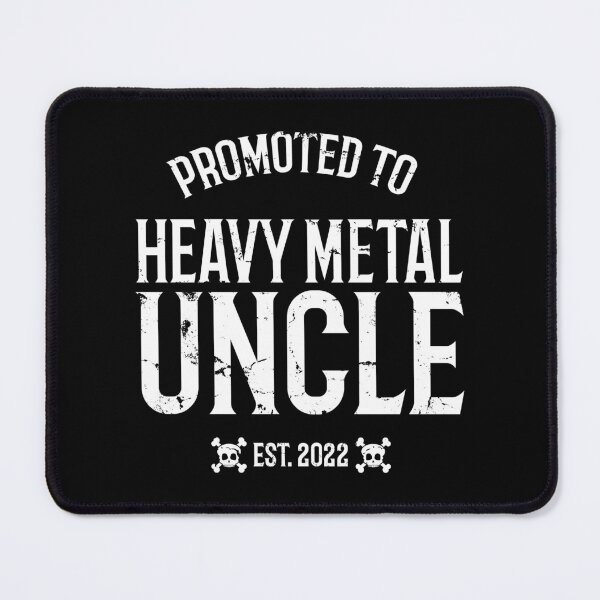 Item preview, Promoted To Heavy Metal Uncle designed and sold by playloud.