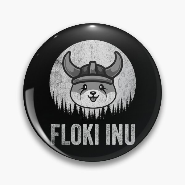 Item preview, Floki Inu Crypto Floki Coin To The Moon Vintage Cryptocurrency Blockchain Wallet designed and sold by EmmaRichardso.
