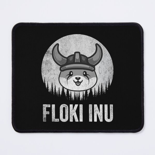 Item preview, Floki Inu Crypto Floki Coin To The Moon Vintage Cryptocurrency Blockchain Wallet designed and sold by EmmaRichardso.