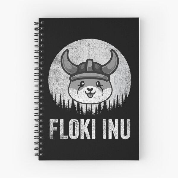 Item preview, Floki Inu Crypto Floki Coin To The Moon Cartera blockchain de criptomonedas vintage designed and sold by EmmaRichardso.