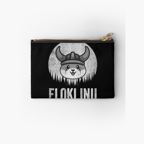 Item preview, Floki Inu Crypto Floki Coin To The Moon Vintage Cryptocurrency Blockchain Wallet designed and sold by EmmaRichardso.