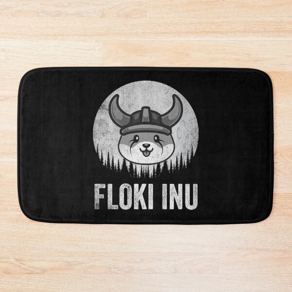 Item preview, Floki Inu Crypto Floki Coin To The Moon Vintage Cryptocurrency Blockchain Wallet designed and sold by EmmaRichardso.