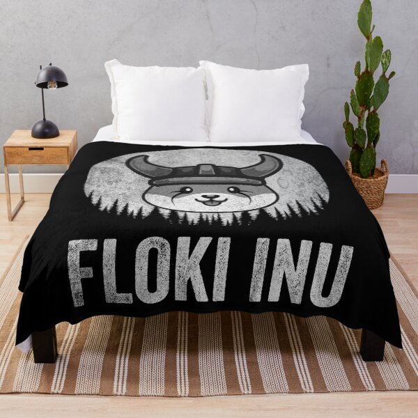 Item preview, Floki Inu Crypto Floki Coin To The Moon Vintage Cryptocurrency Blockchain Wallet designed and sold by EmmaRichardso.