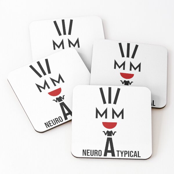 Item preview, I'm Neuroatypical / I'm a Neurotypical designed and sold by PlacidHinds.