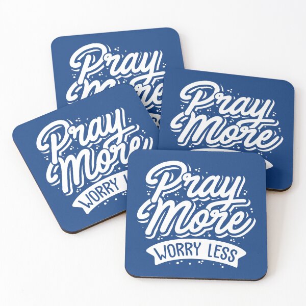 Item preview, Pray More Worry Less    designed and sold by Barbarathyler.