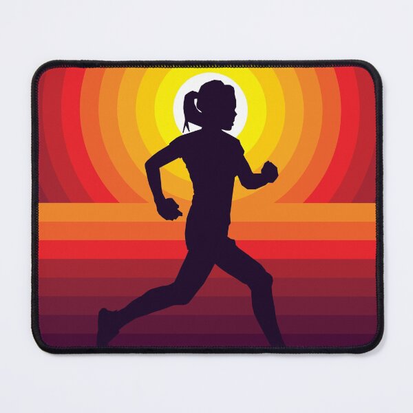 Item preview, Just Keep Running - Summer Sunset Silhouette (Girl) designed and sold by STUDIO-72.