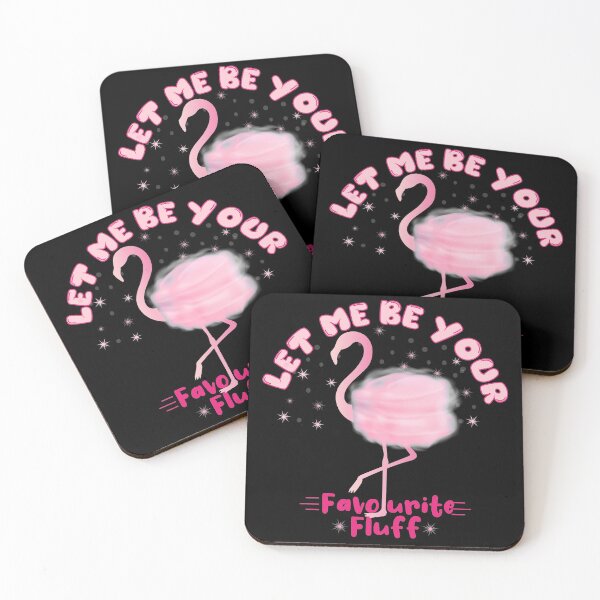 Item preview, Cute Flamingo Sweet Pink Watercolor Cotton Candy designed and sold by PinkPandaDesign.