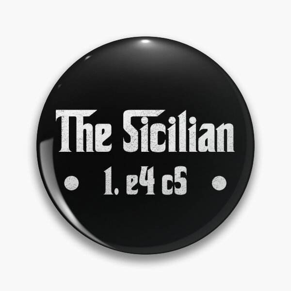 Item preview, Sicilian Defense Chess designed and sold by ChessMadness.