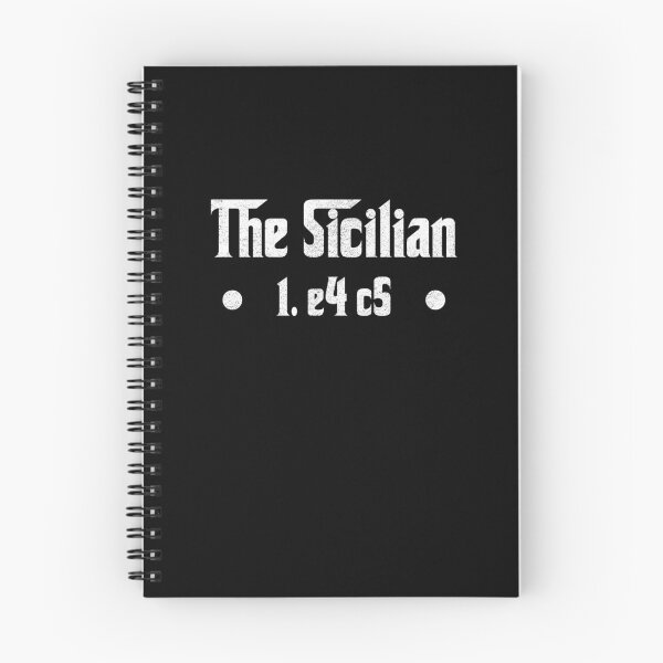 Item preview, Sicilian Defense Chess designed and sold by ChessMadness.