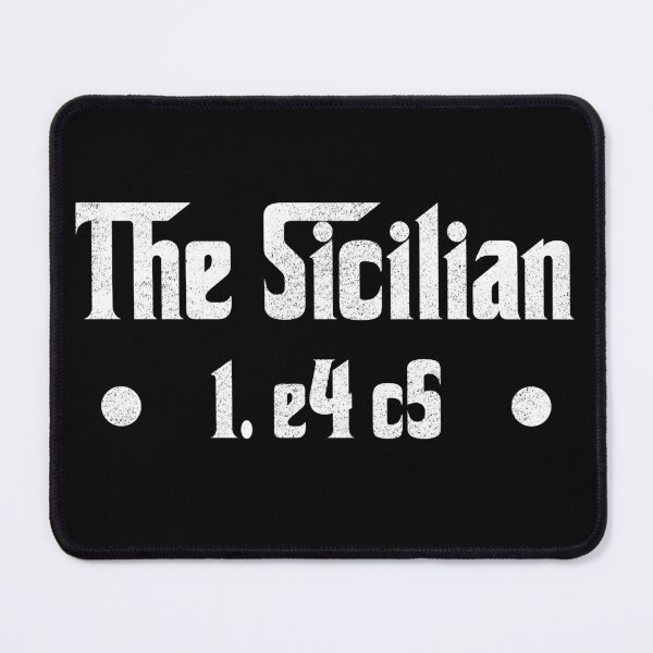 Item preview, Sicilian Defense Chess designed and sold by ChessMadness.